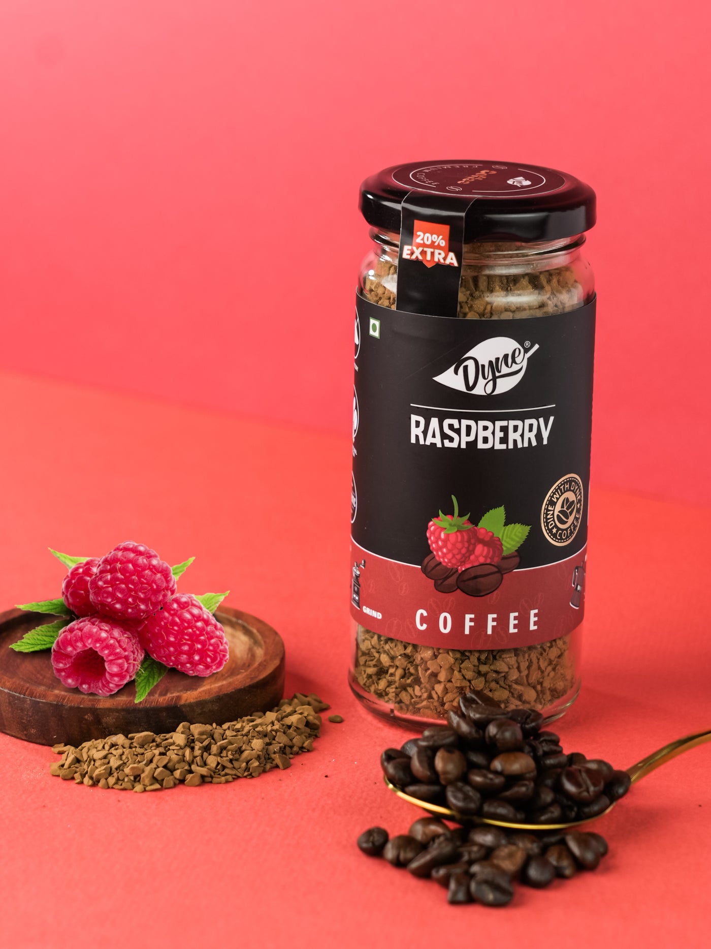 Dyne Raspberry coffee - 60 grams