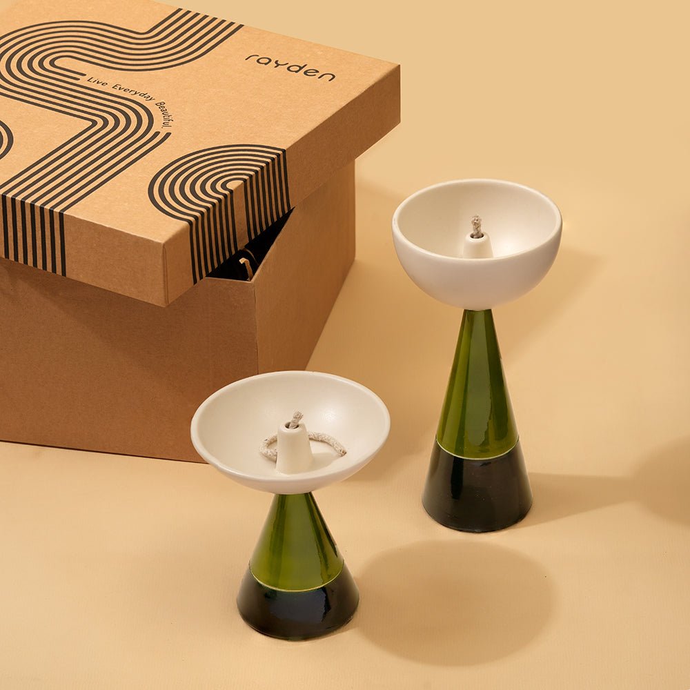 Rayden Love & Light Pop : Oil Lamps [Block Green] - Suspire