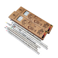 Greenfootprint Recycled news paper colour pencils | set of 10 pencils x 2 packs