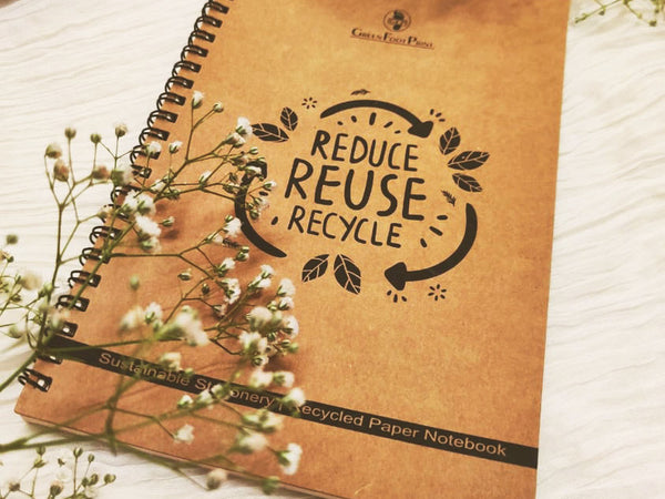 Greenfootprint Recycled Paper Note books | Ruled Paper Notepads