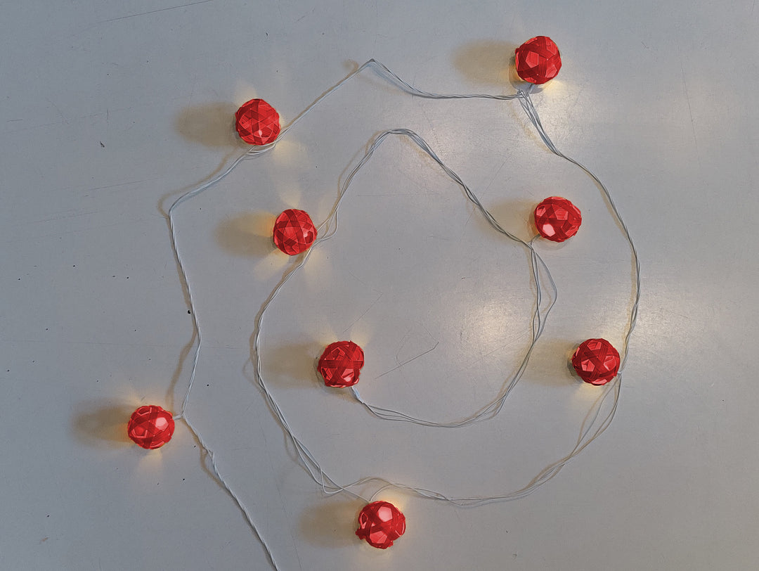 Star Full Moon Handcrafted Bamboo String Light