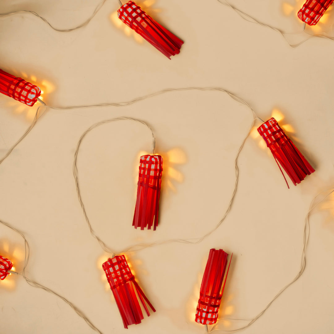 Frill Handcrafted Bamboo String Light
