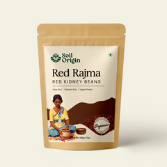 Soil Origin Red Rajma - 500 Gm