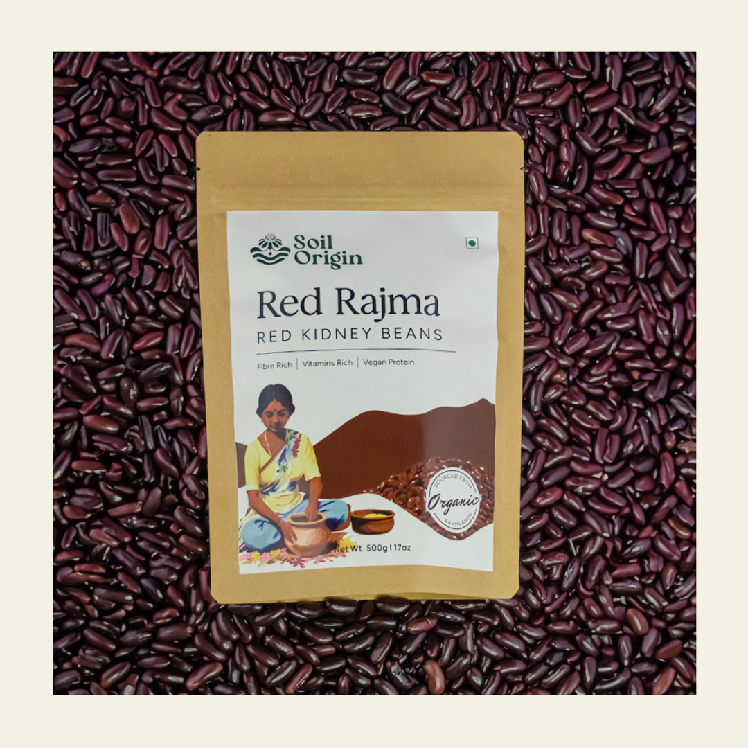 Soil Origin Red Rajma - 500 Gm