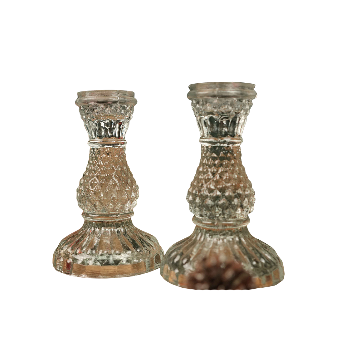 Glass Glow Candle Stand