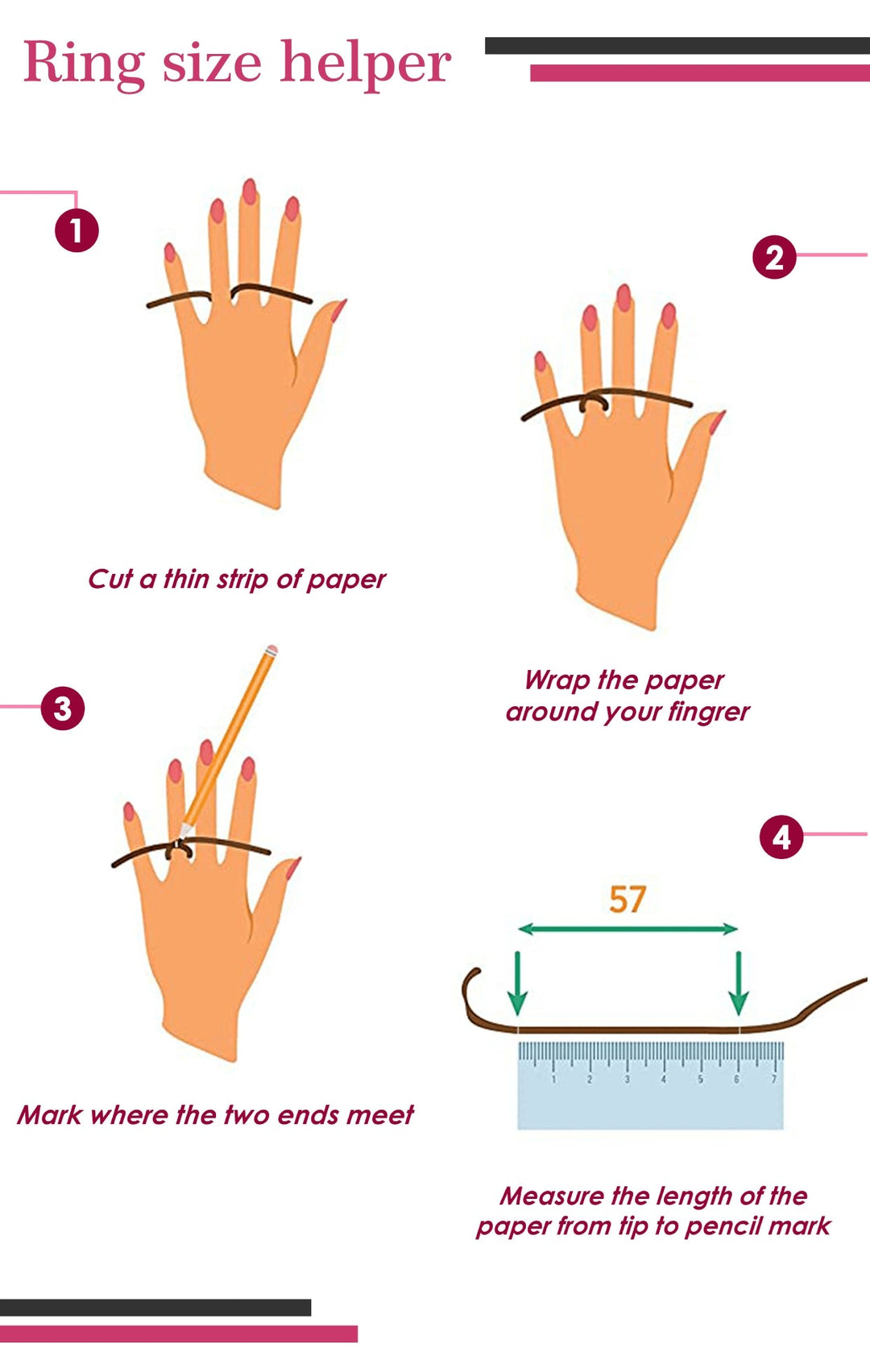 Diamond By Tilesh Triple Diamond Swirl Ring – Modern Open Crossover Design