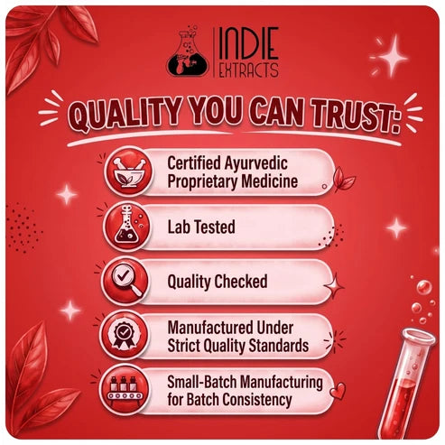 Indie Extracts Full Spectrum Vijaya Leaf | 10pc Gummie | Strawberry