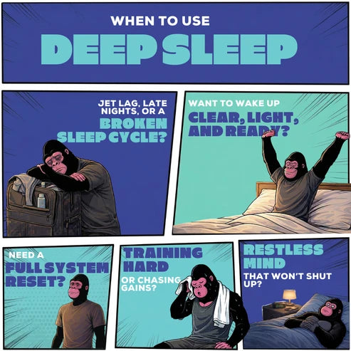 Evolving Apes Deep Sleep