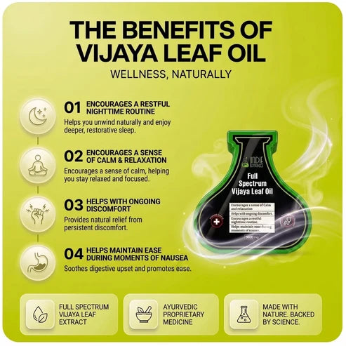 Indie Extracts Full Spectrum Vijaya Leaf Oil | 2000MG