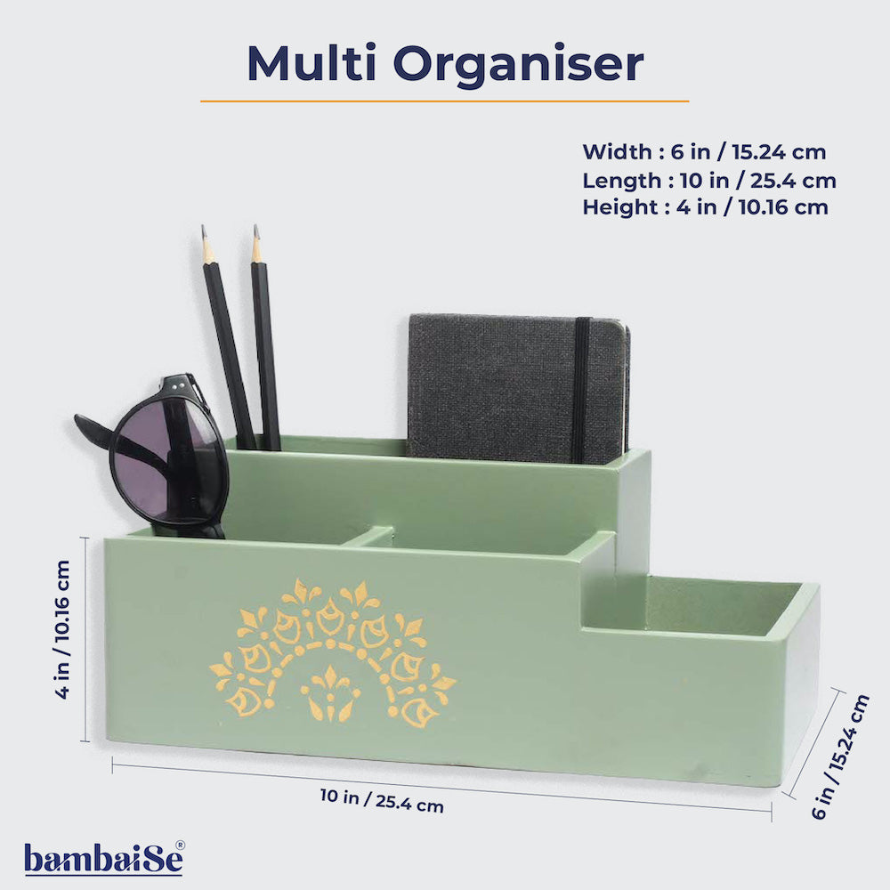 BambaiSe Multi Organiser Amber Orange