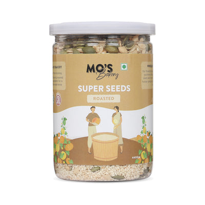 Mo's Bakery Roasted Super Seeds Mix vegan & gluten free
