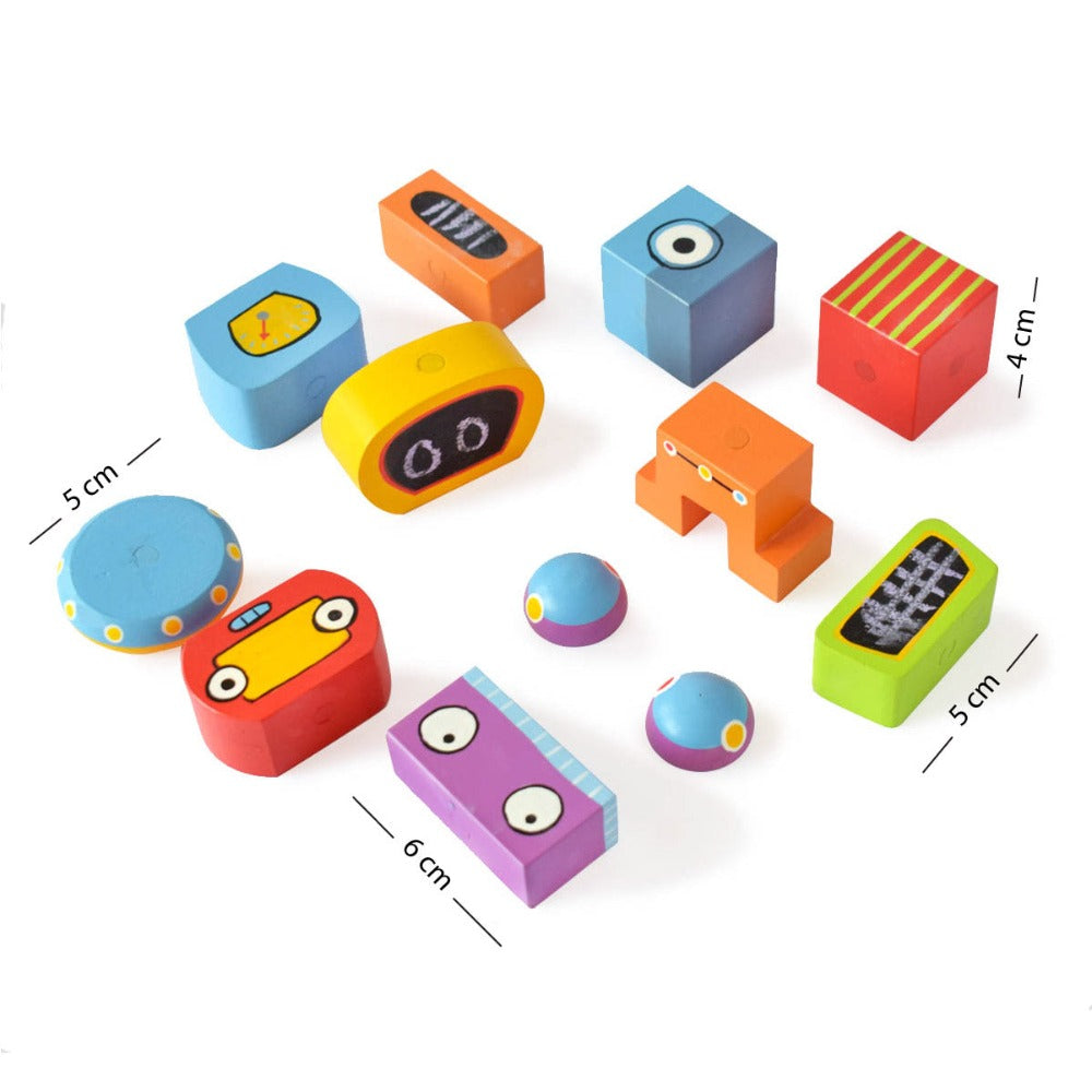 Shumee Magnetic Robo Blocks