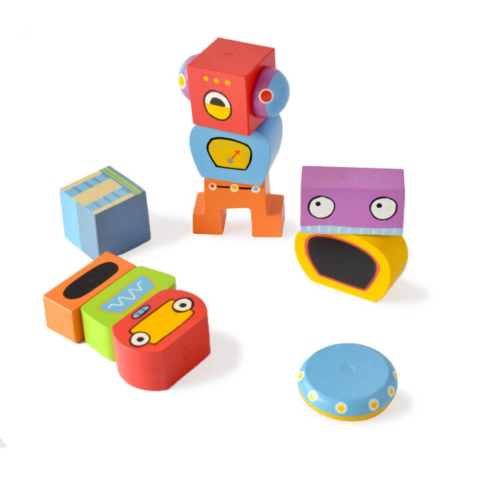 Shumee Magnetic Robo Blocks