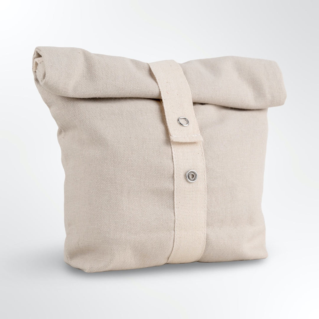 Roll Top Snack Bag in Organic Cotton - Suspire