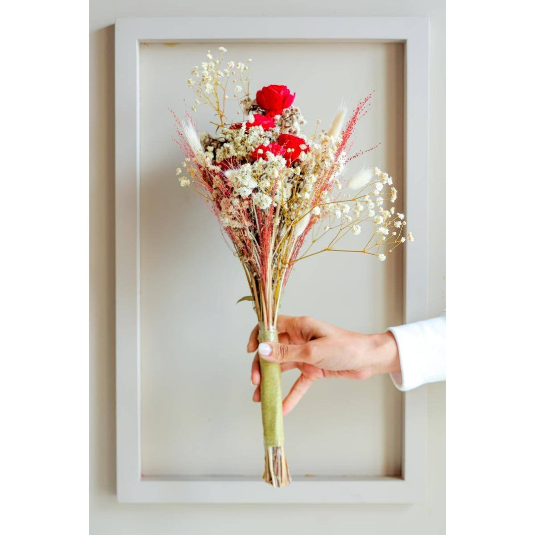 Romantic Essence Dried Flower Bunch | Valentine Gift Floral Decor