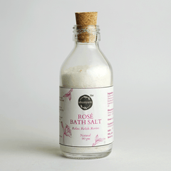 Rose Bath Salt for Muscle Relaxation and Aroma Therapy