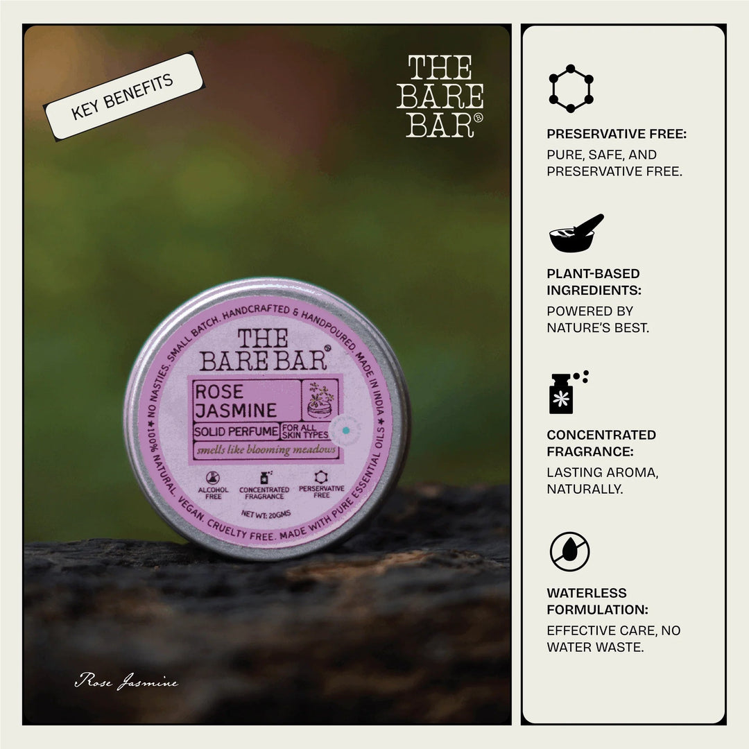 Rose Jasmine Solid Perfume - Suspire