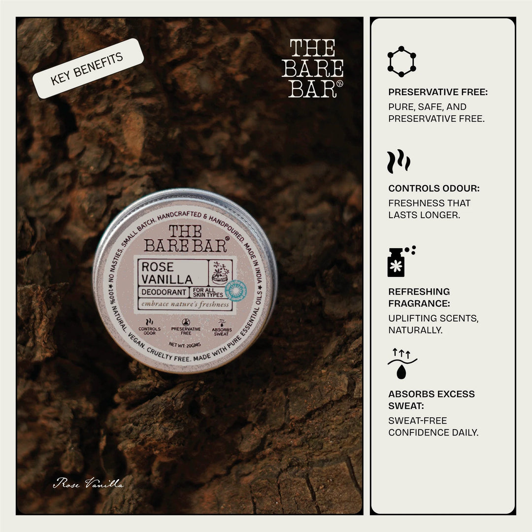 Rose Vanilla Deodorant - Suspire
