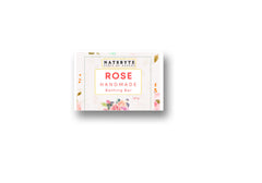 Natsbyte Pure Organic Handmade Soap Rose for Bath - 120g |