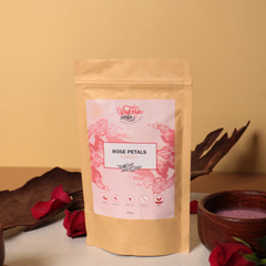 Rose Petals Powder 100g - 100% Natural Dried Rose Powder