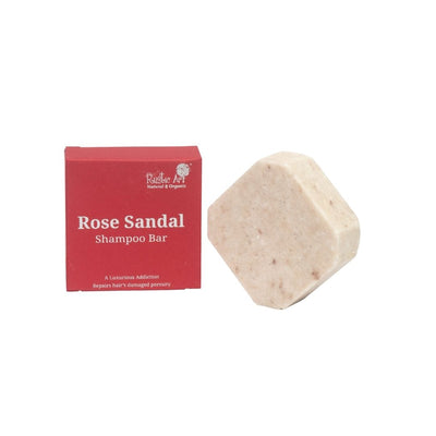 Rustic Art Rose Sandal Shampoo Bar (75g)