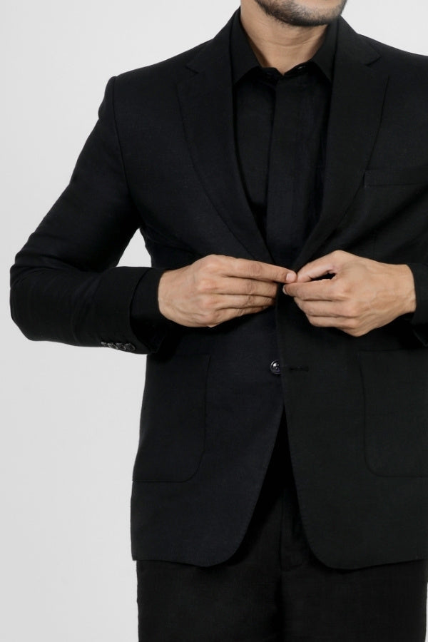 Adam Leaves Rosie - Men’s Hemp Fabric Blazer