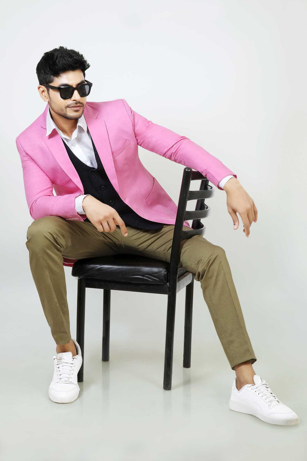 Adam Leaves Rosie - Men’s Hemp Fabric Blazer