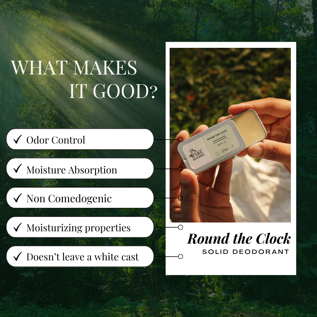 Bare Necessities Round The Clock Solid Deodorant