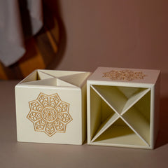 BambaiSe Ivory White Spoon Stand