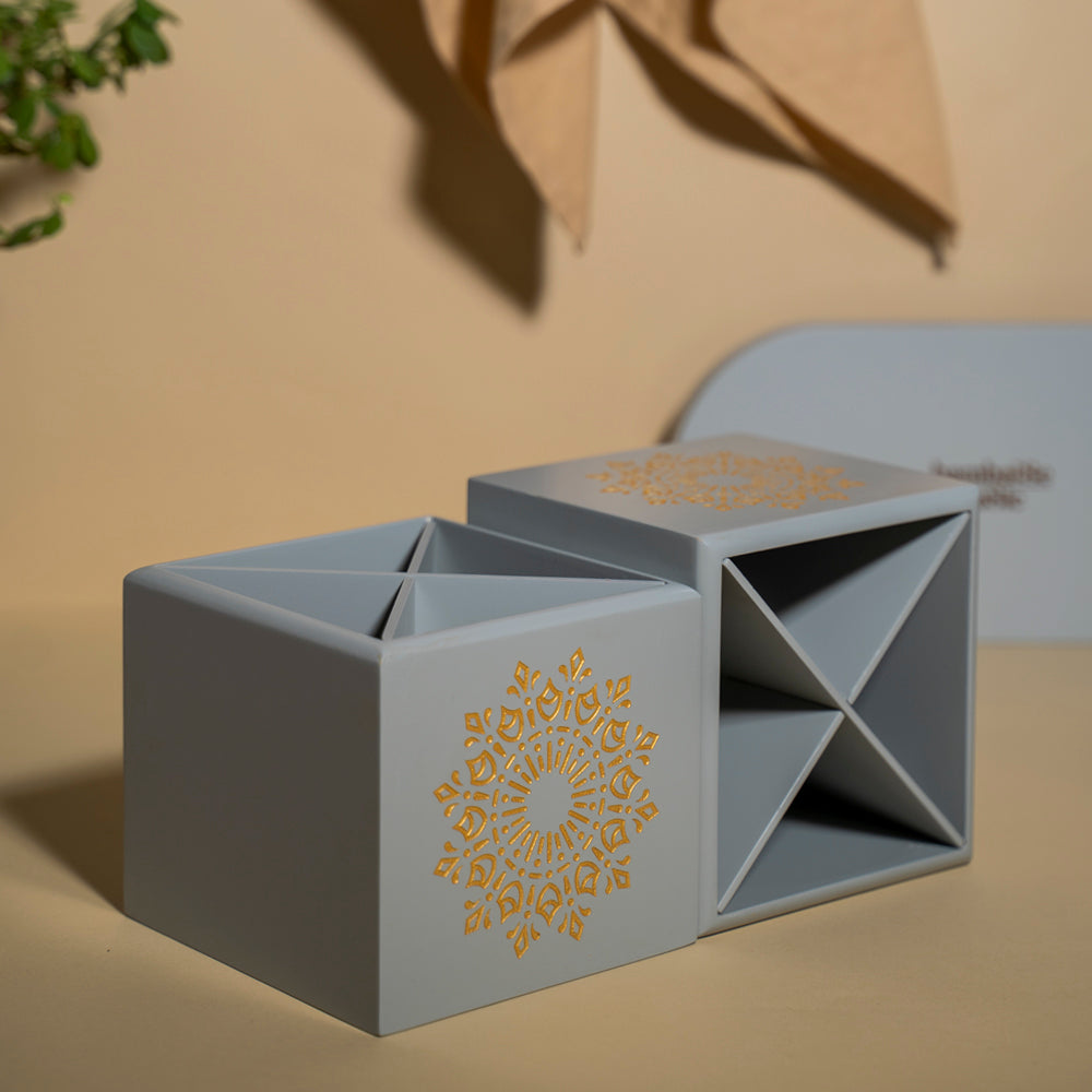 BambaiSe Pebble Grey Spoon Stand