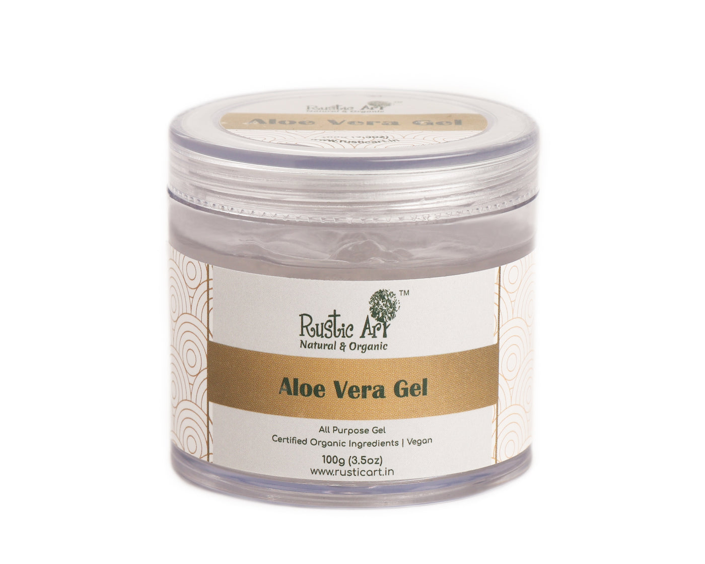 Rustic Art Aloe Vera Lemon Gel (100gm) PACK OF 2