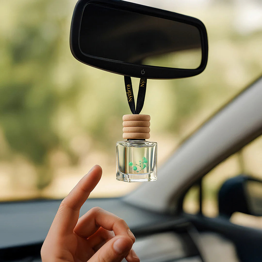 Nytarra Car Fragrance Diffuser - Rustic Woods | Woody & Earthy Car Freshener | Alcohol-Free, Paraben-Free | Long-Lasting