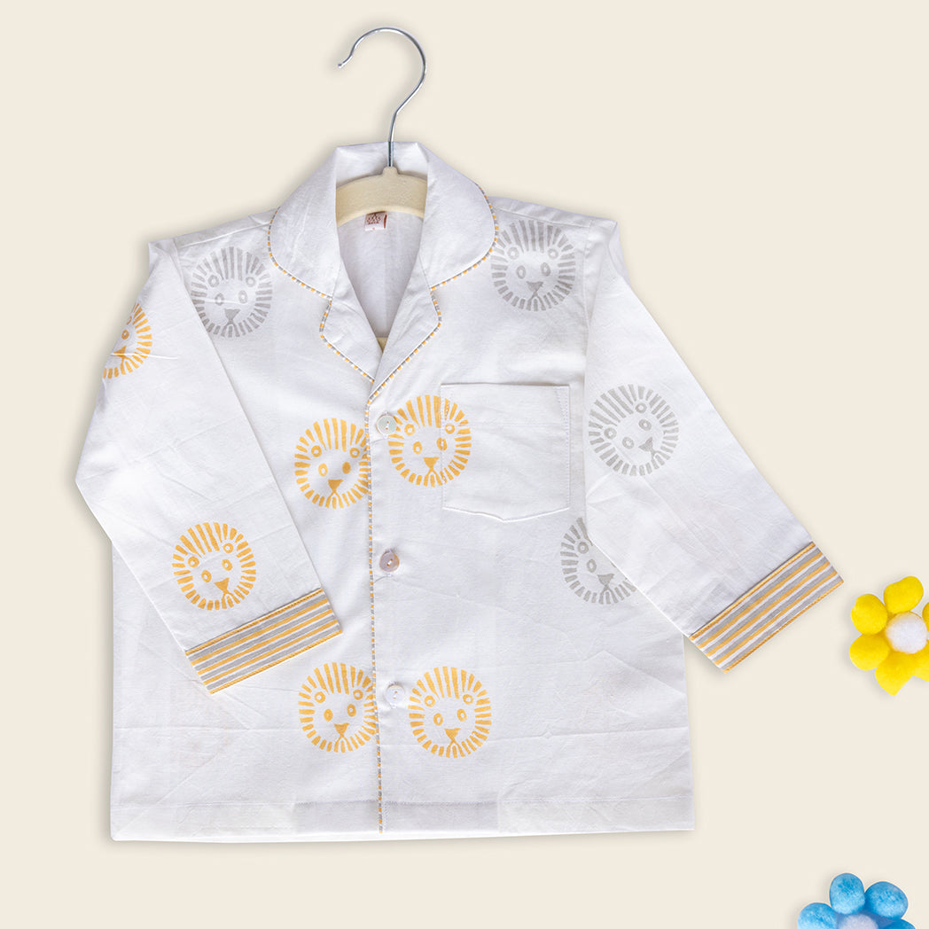 ADYA Baby Lion Kids Night Suit