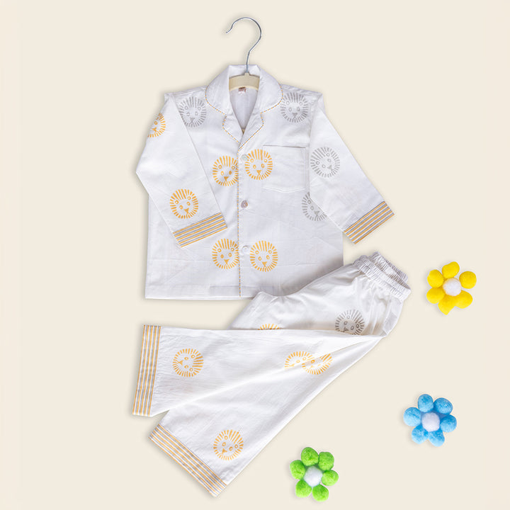ADYA Baby Lion Kids Night Suit