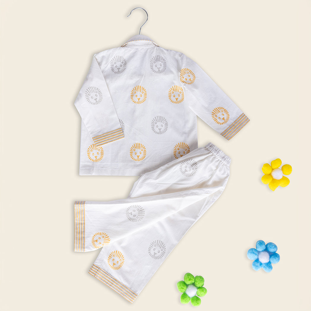 ADYA Baby Lion Kids Night Suit