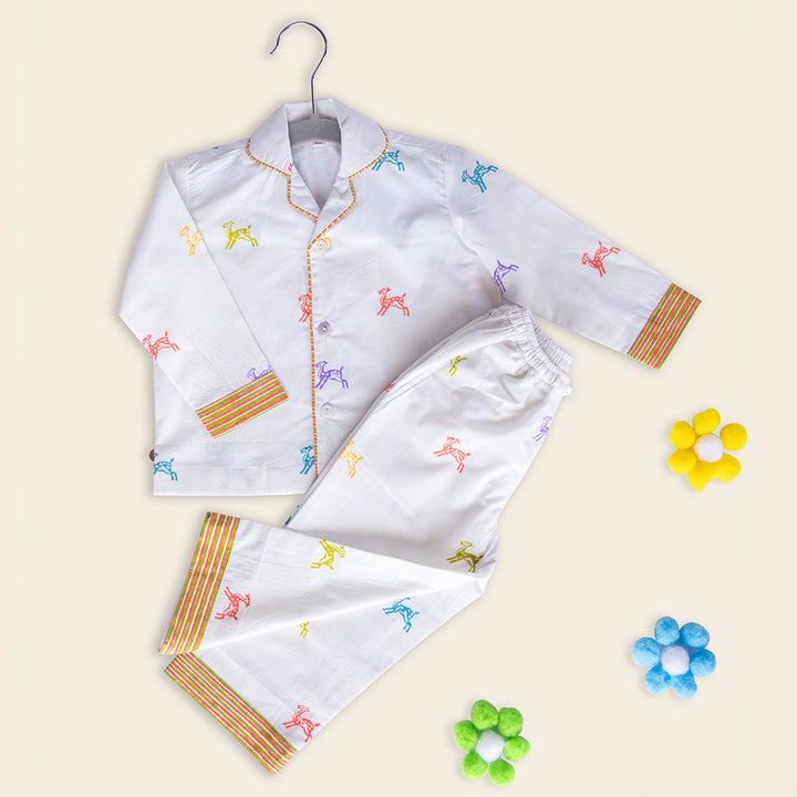ADYA Tiny Little Deer Kids Night Suit