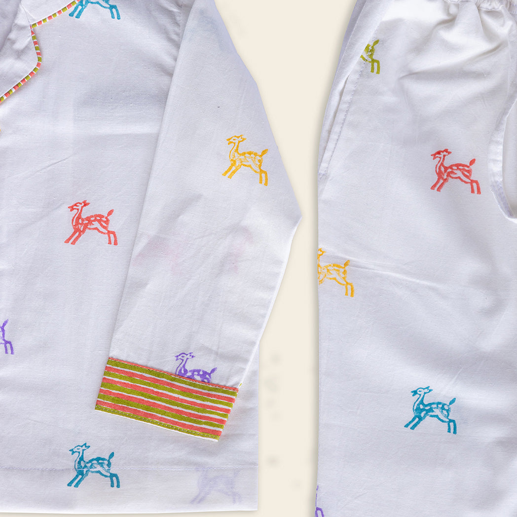 ADYA Tiny Little Deer Kids Night Suit