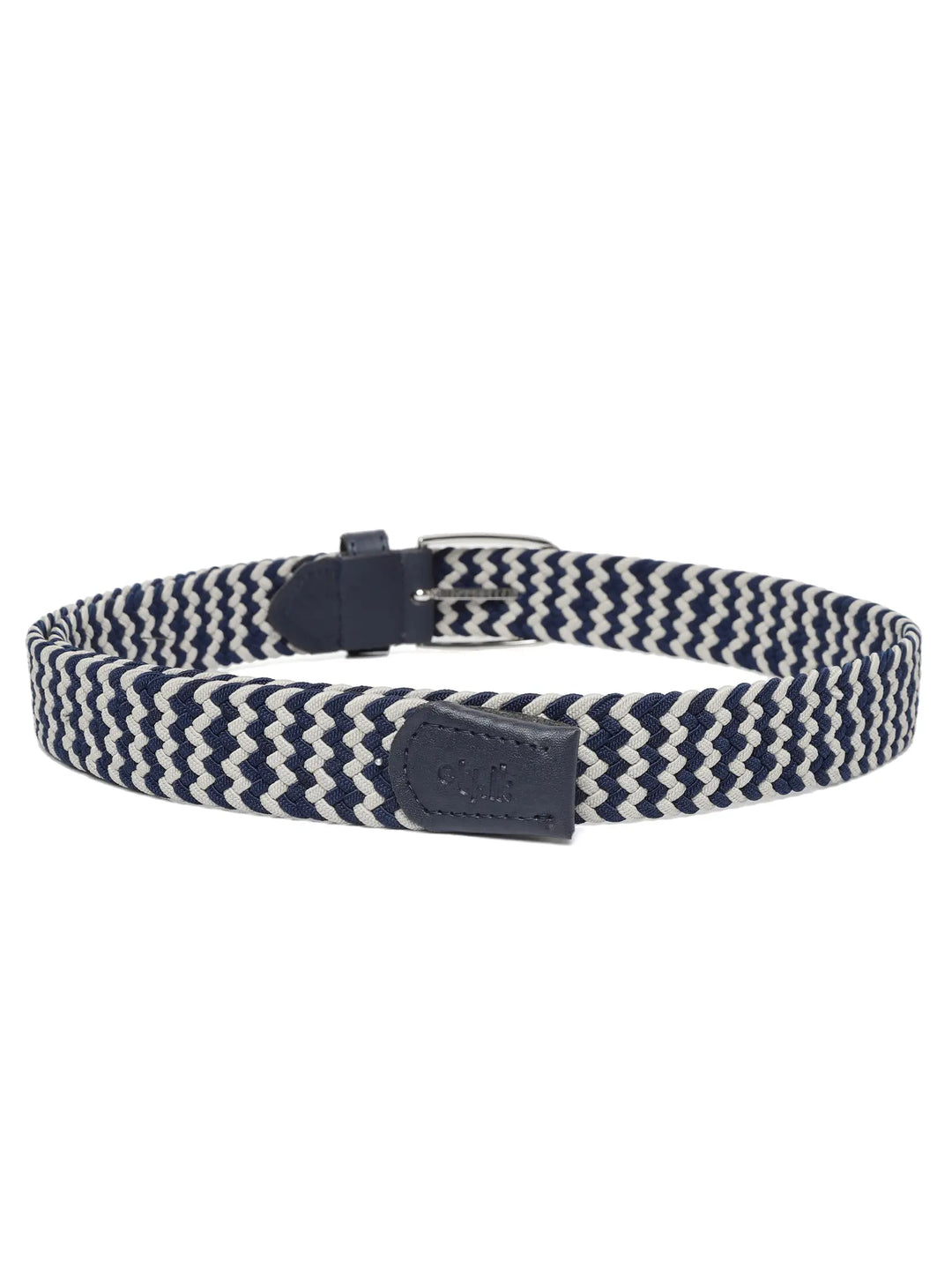 Urban Braid - Blue & White - Nickel