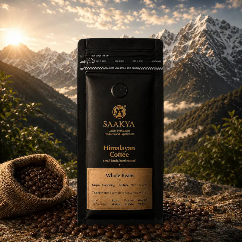 Saakya Himalayan Coffee | Darjeeling Medium Roast | 250g