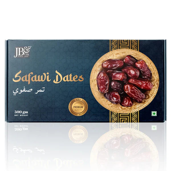 JB&CO Safawi Dates-Khajoor - 500 gm