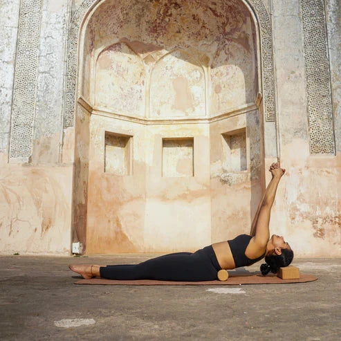 Orae Cork Yoga Roller - For Post Workout Muscle Recovery | Deep-tissue Massage