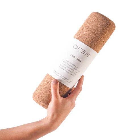 Orae Cork Yoga Roller - For Post Workout Muscle Recovery | Deep-tissue Massage