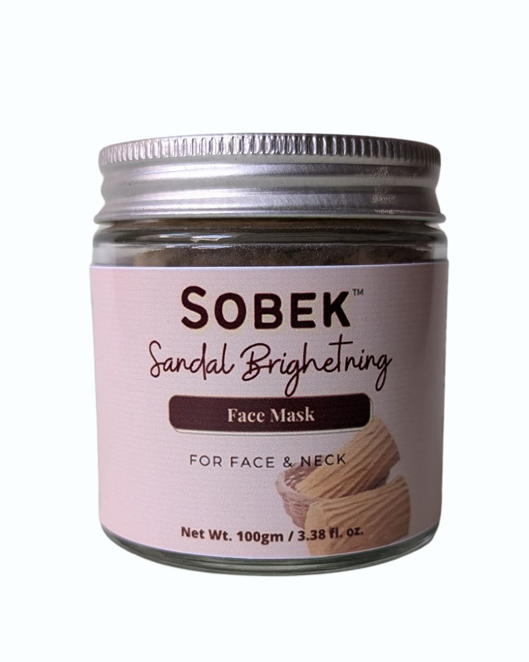 Sandal Brightening Powder Face Mask Pack 100 gm