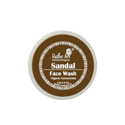 Rustic Art  Sandal Face Wash Concentrate 125 gm