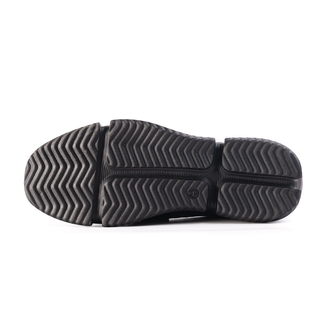 Monkstory Gravity Lift Supreme Comfort Mesh Slip-On Sneakers - Navy & Brown