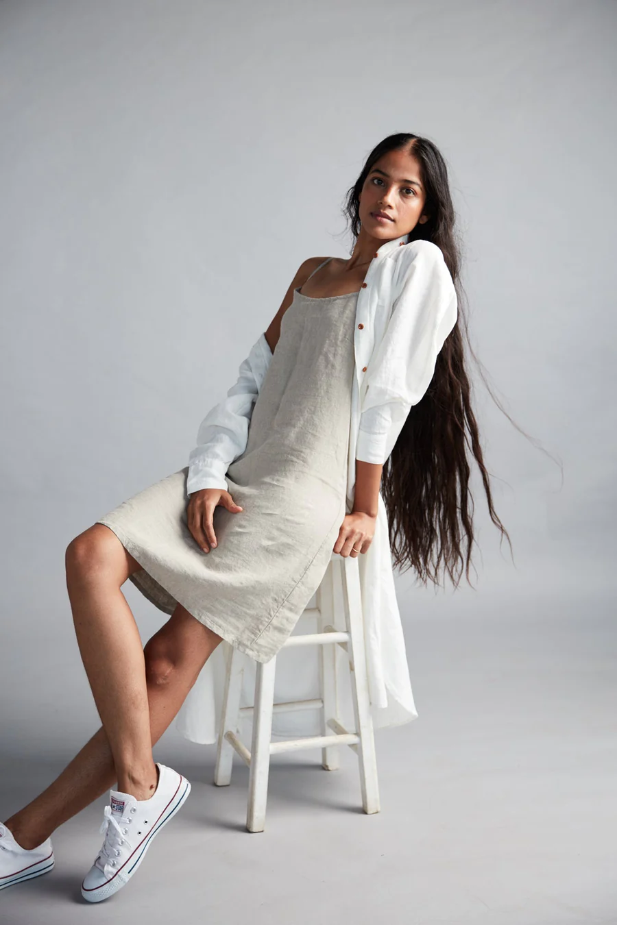 Linen Shirt Dress