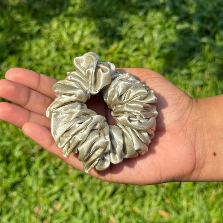 Curl Care Satin Hair Scrunchie Single - Jumbo