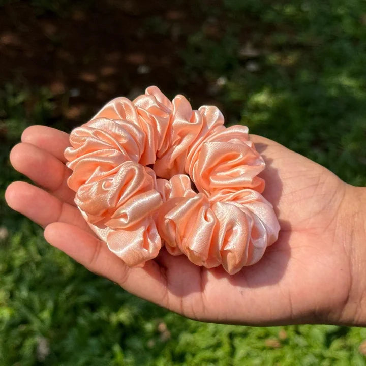 Curl Care Satin Hair Scrunchie Single - Jumbo