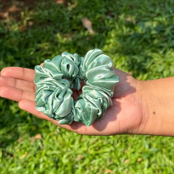 Curl Care Satin Hair Scrunchie Single - Jumbo
