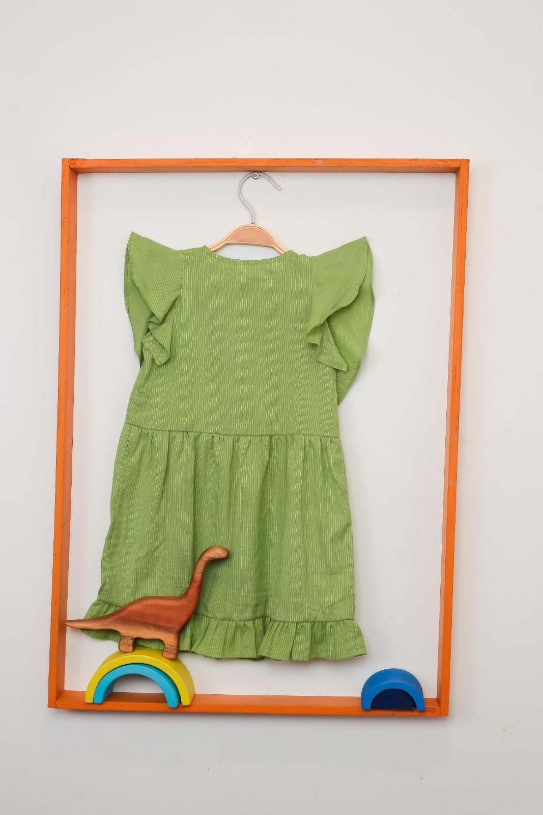 Mamacherub Saucy Shrimp Frill Dress